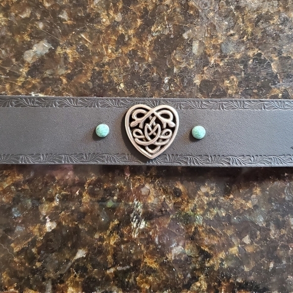 𝅺copy - Leather Handmade Cuffs and Bracelets - Picture 3 of 11